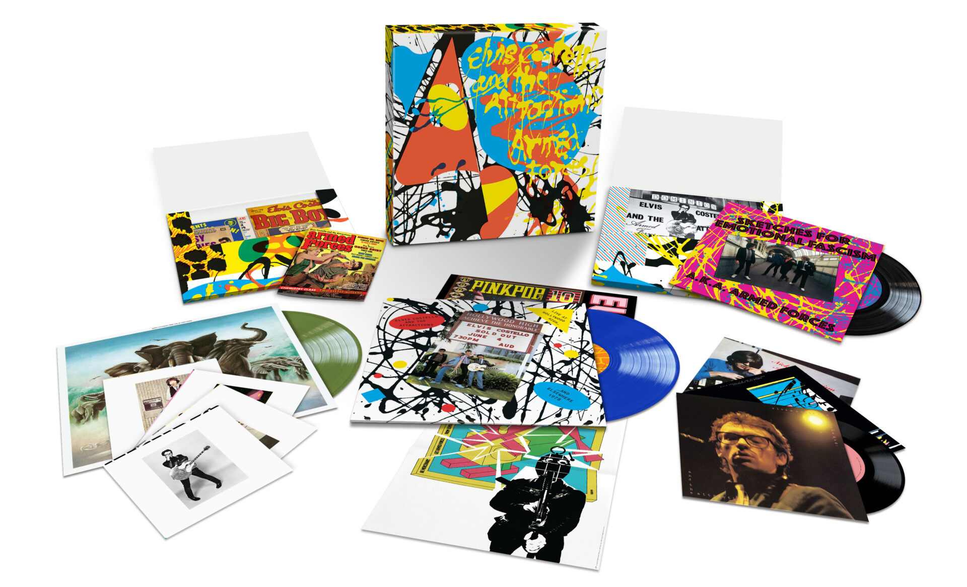 NEWS - Elvis Costello to release stunning vinyl set of Armed Forces