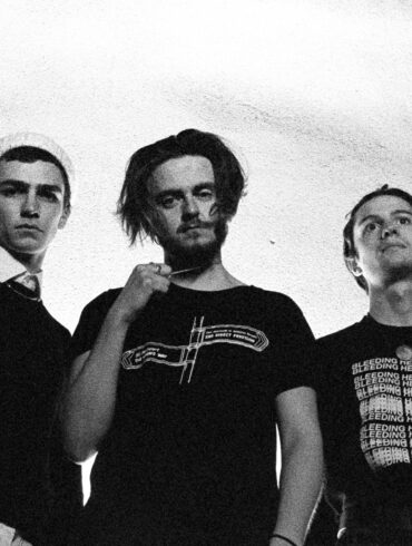 The Irish band Nerves in black and white