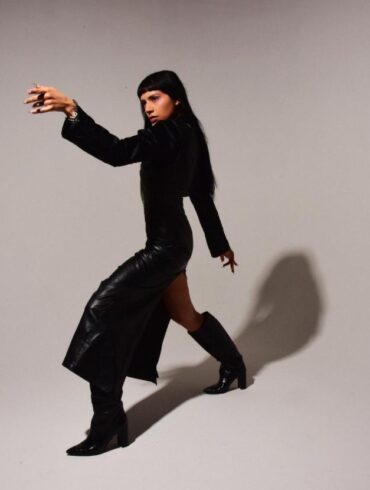 The solo artist Angélica Garcia