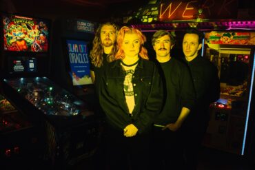 The four members of the band Sprints