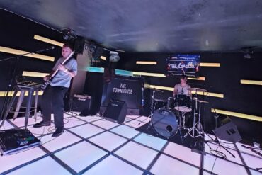 The band GANS at Twisterella festival in Middlesborough