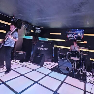 The band GANS at Twisterella festival in Middlesborough