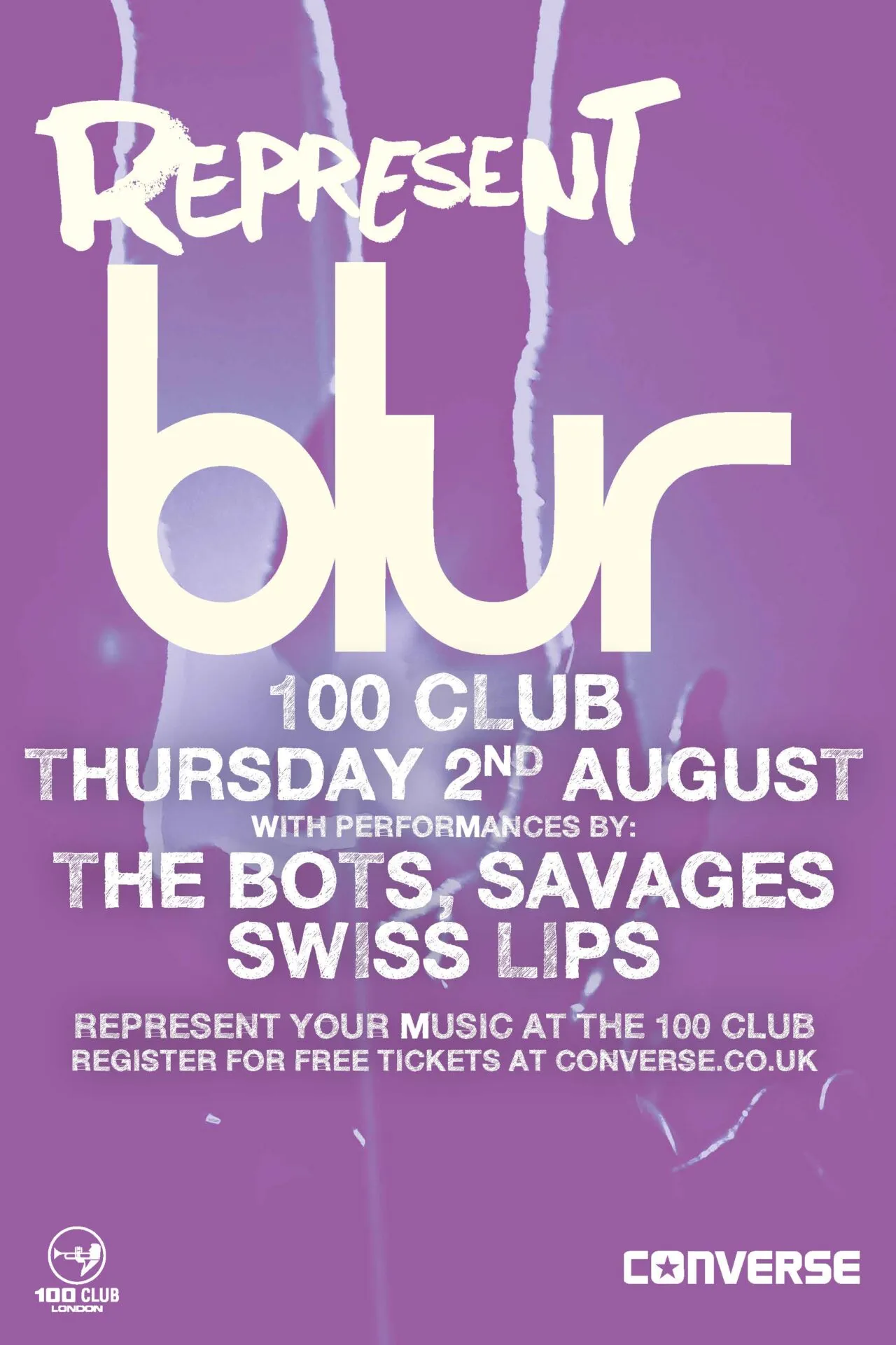 Blur to headline Converse Represent at 100 Club