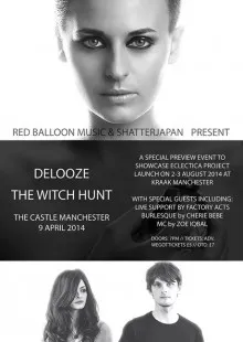 Gig alert - The Witch Hunt and DELOOZE - THE CASTLE HOTEL, Manchester 9th April 2014