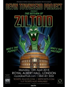 The Devin Townsend Project - Royal Albert Hall, London,13th April 2015