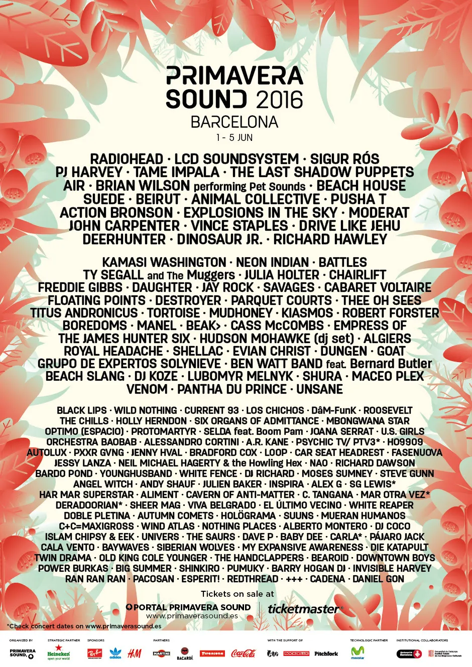 NEWS: Primavera Sound 2016 line-up revealed