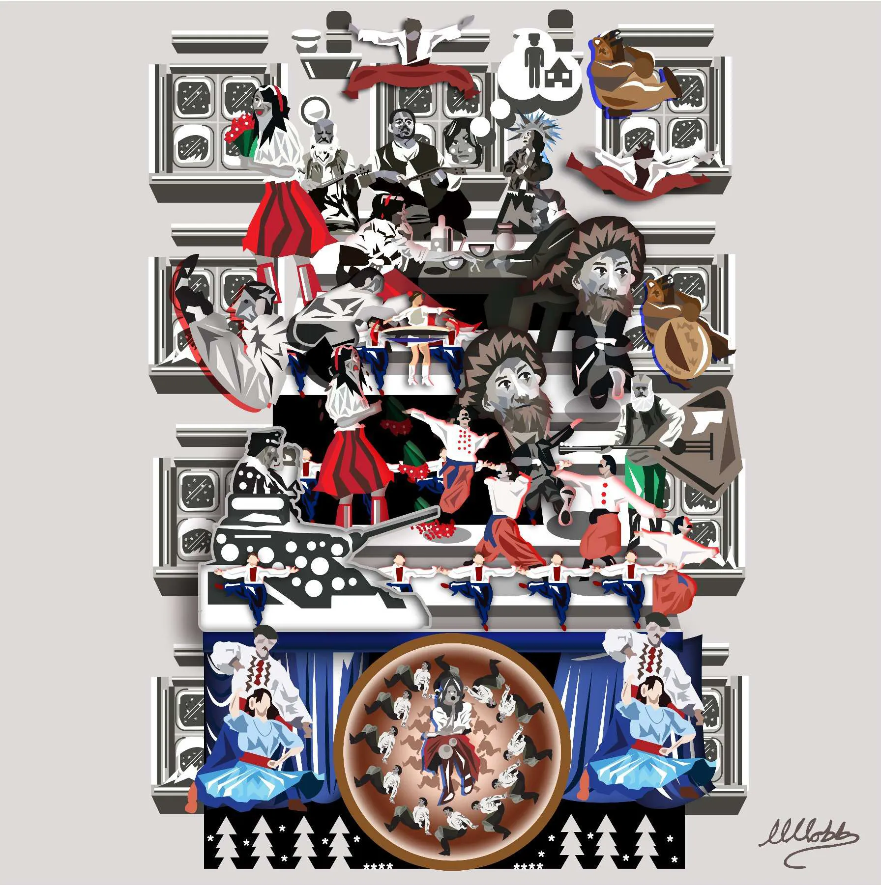 Floating Island Videos #3: 'Take Me Back To Your House' by Basement Jaxx 23 Floating Island Videos #3: 'Take Me Back To Your House' by Basement Jaxx 2