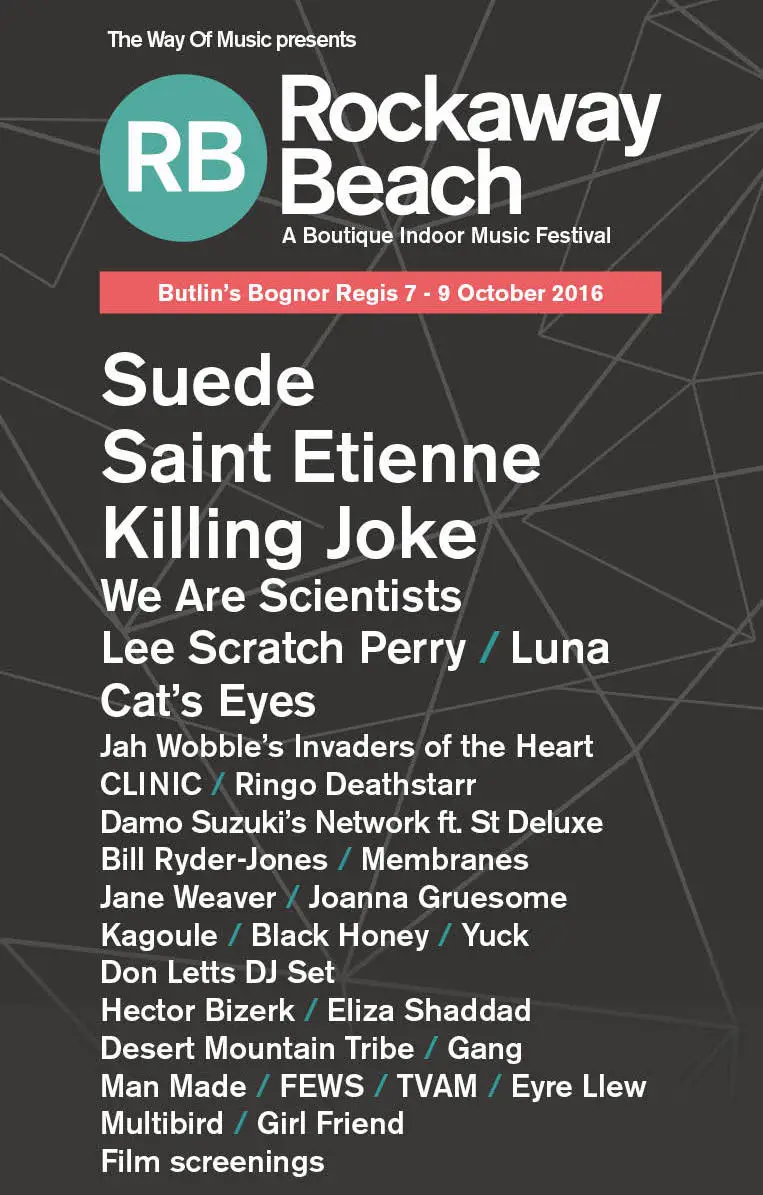 NEWS:  We Are Scientists, CLINIC, FEWS and more join Rockaway Beach 2016