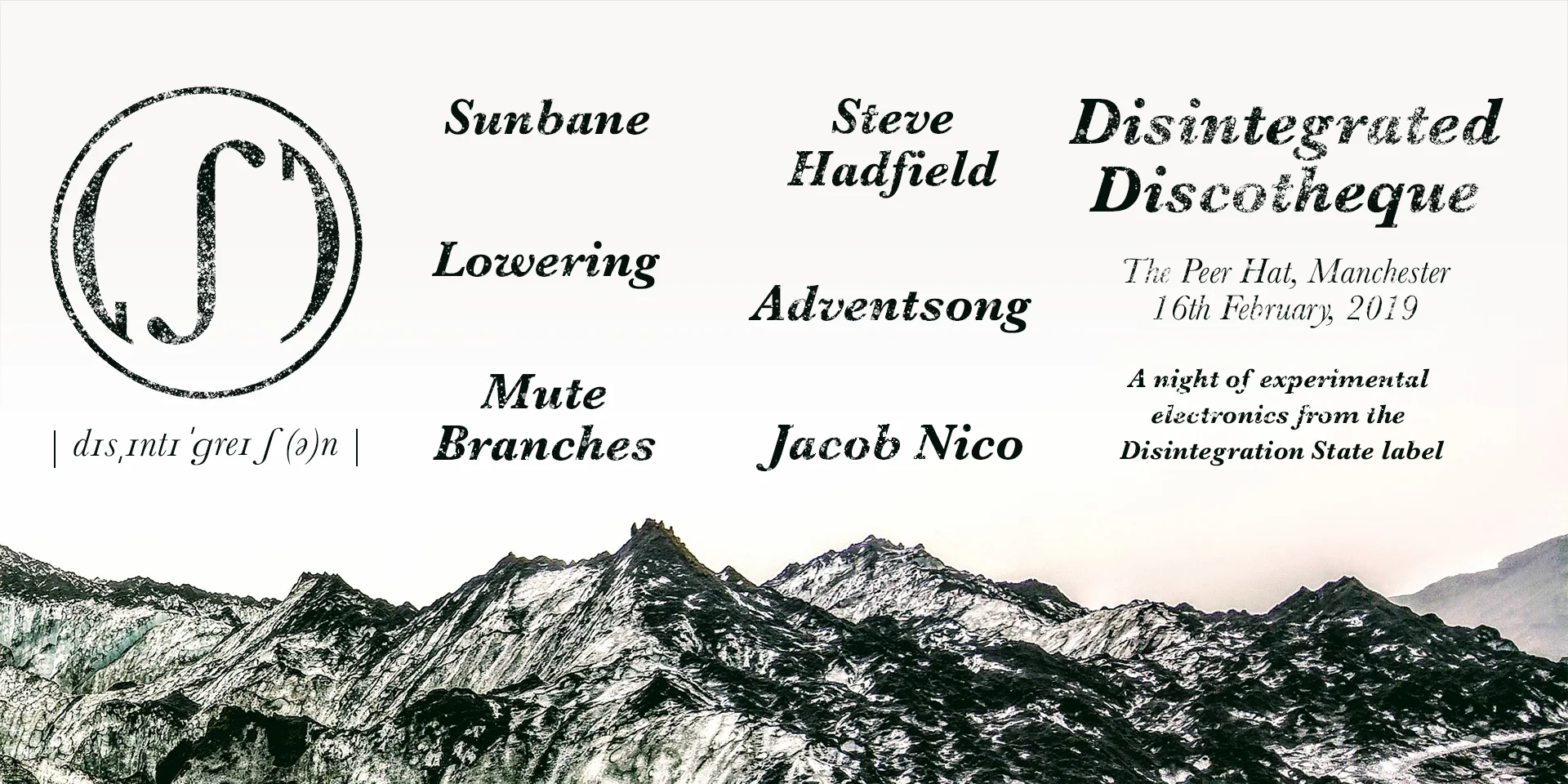 IN CONVERSATION: Disintegration State 1