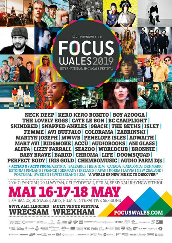 PREVIEW - Focus Wales 2019, Wrexham 16-18 May