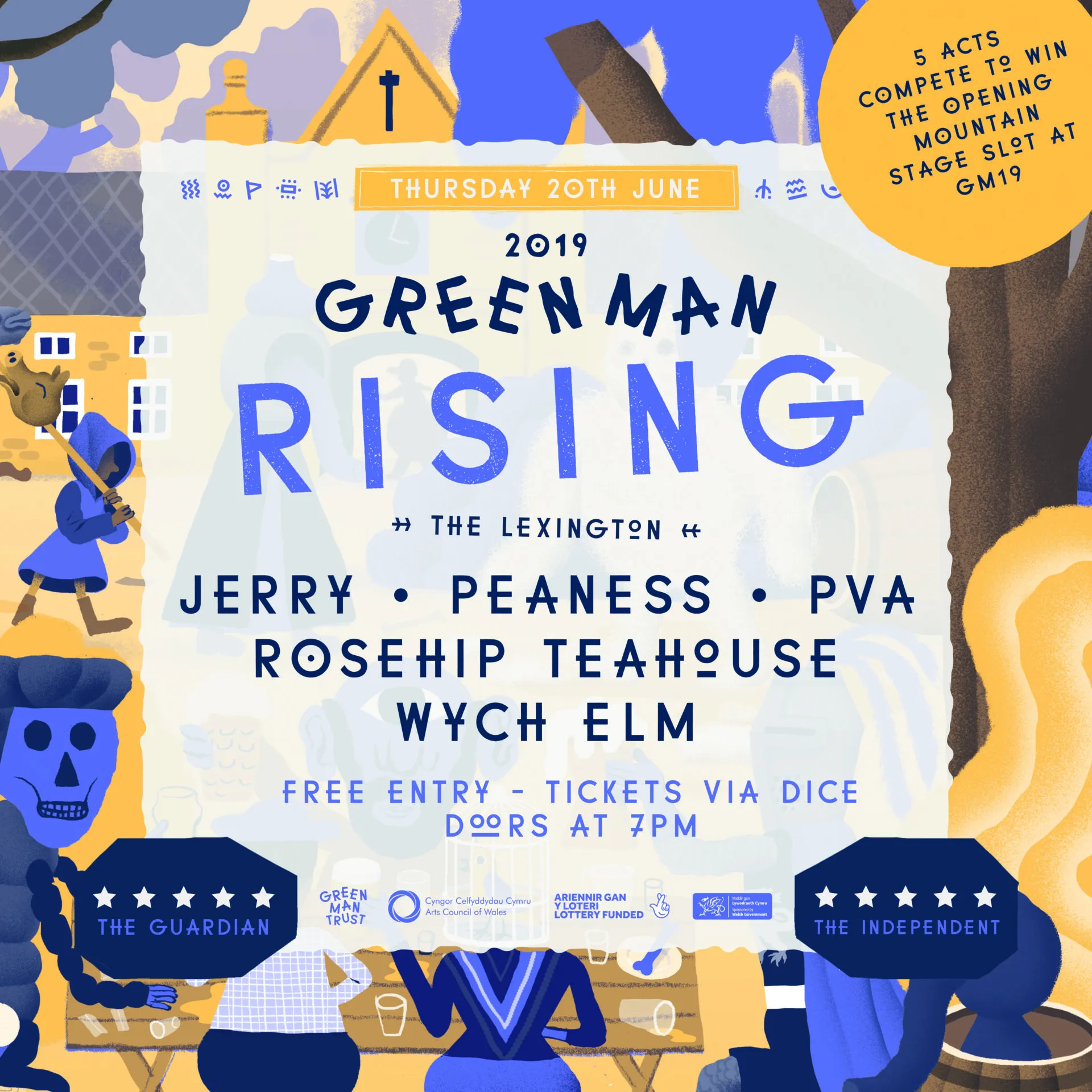 Green Man Rising - The Final - Tonight at The Lexington 23 Green Man Rising - The Final - Tonight at The Lexington