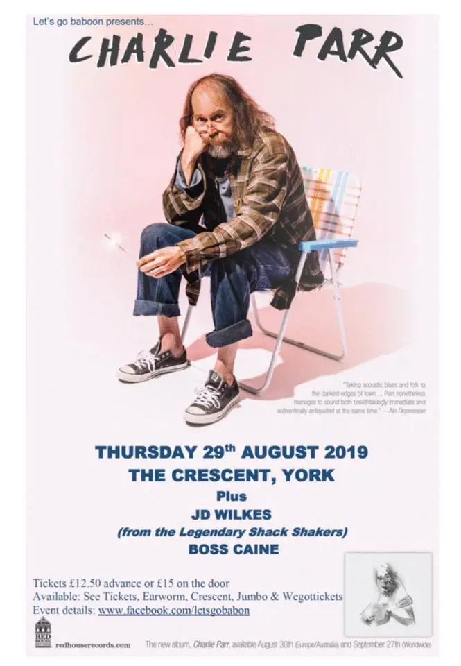 PREVIEW: Charlie Parr & J.D. Wilkes at The Crescent in York