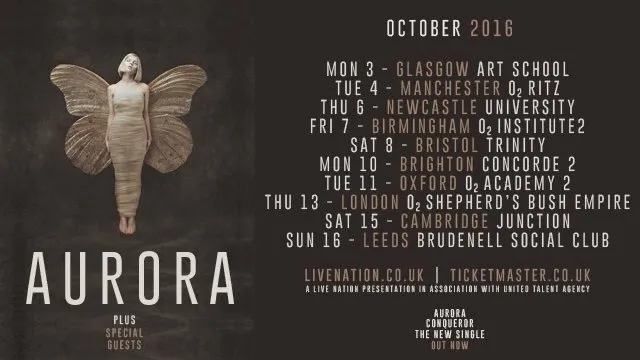 AURORA - Albert Hall Manchester, 05/11/2019