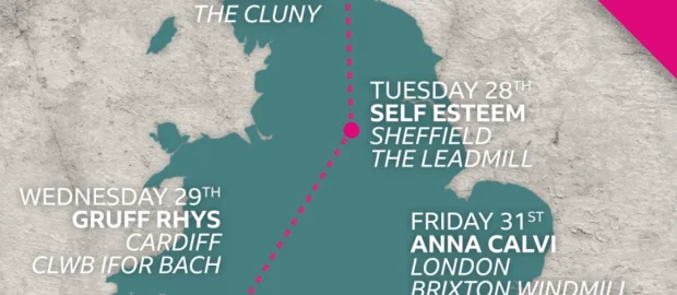 NEWS: Anna Calvi, Frank Turner, Gruff Rhys, Nadine Shah, Skinny Pelembe and Self Esteem amongst acts for Lamacq's 'Homecoming Tour' for Independent Venue Week 22 NEWS: Anna Calvi, Frank Turner, Gruff Rhys, Nadine Shah, Skinny Pelembe and Self Esteem amongst acts for Lamacq's 'Homecoming Tour' for Independent Venue Week