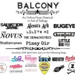 STREAM: BALCONY ONLINE FESTIVAL #3 – Today from 1pm in Aid of Refuge!