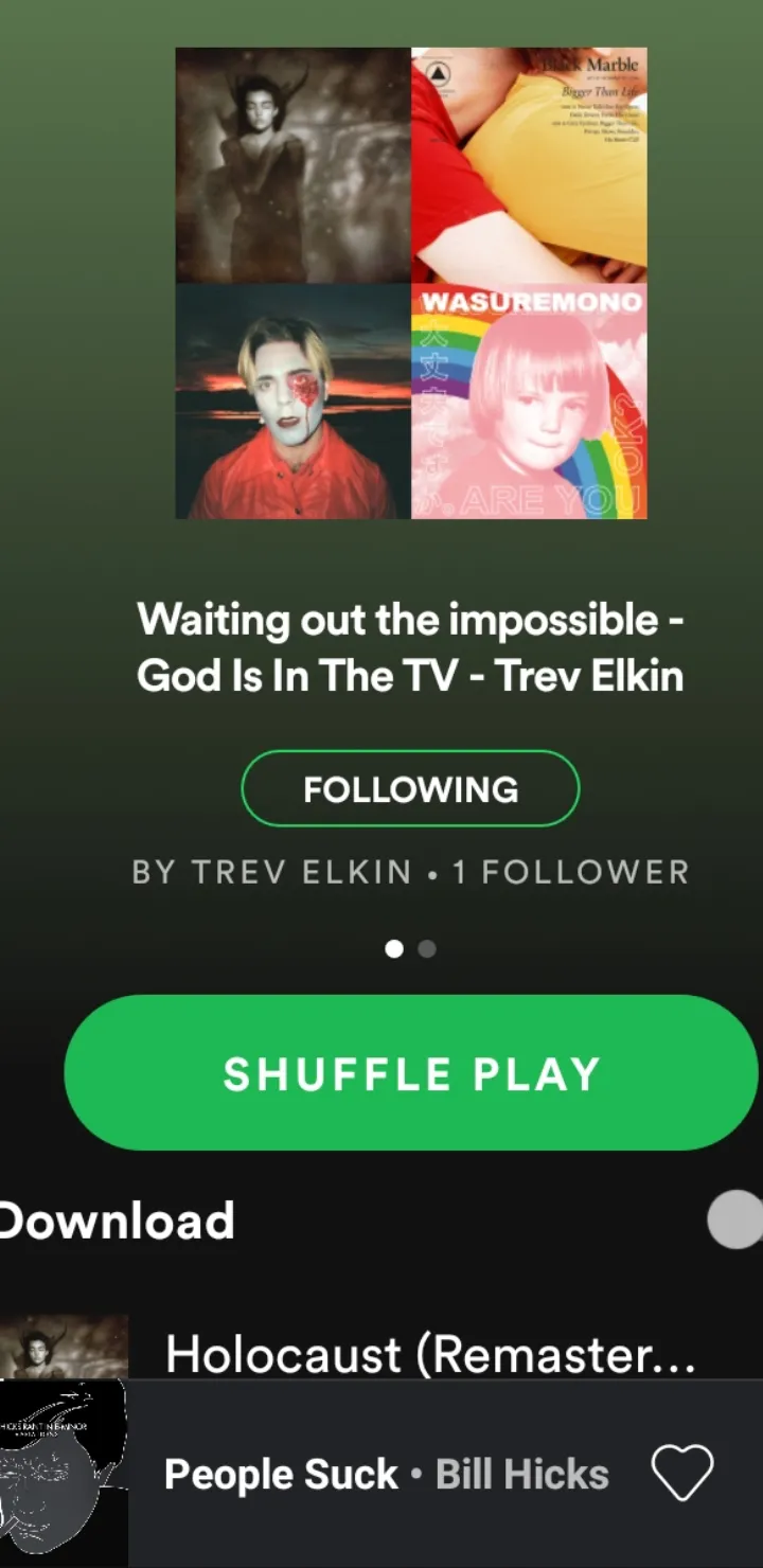 PLAYLIST: Waiting out the impossible 2