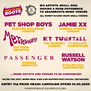 NEWS: Passport: Back to Our Roots: open draw to win entry to shows by Pet Shop Boys, Jamie xx, Metronomy, KT Tunstall and more 54 NEWS: Passport: Back to Our Roots: open draw to win entry to shows by Pet Shop Boys, Jamie xx, Metronomy, KT Tunstall and more