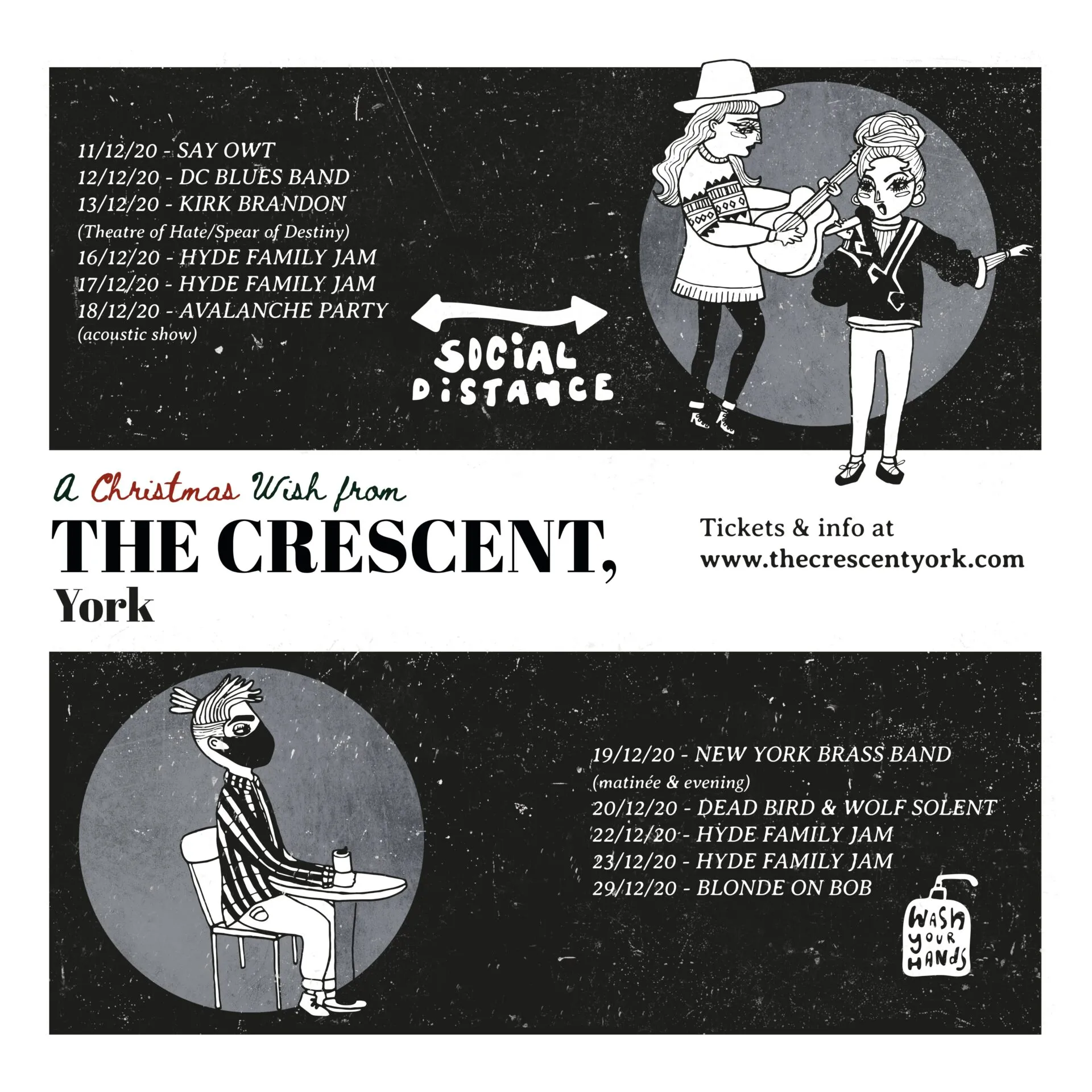 NEWS: The Crescent in York announces a series of socially distanced shows 29 NEWS: The Crescent in York announces a series of socially distanced shows