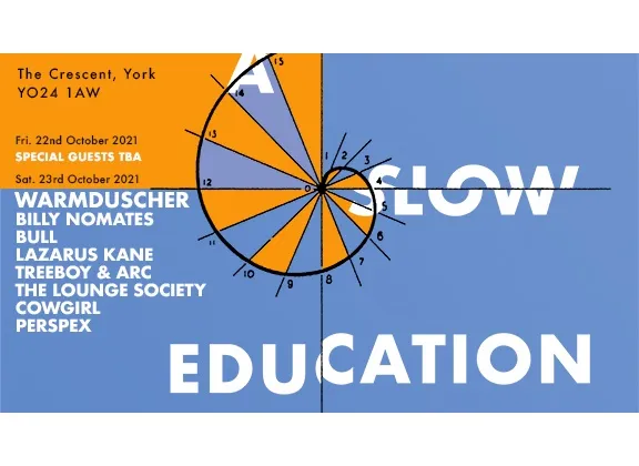 NEWS: A Slow Education party at The Crescent in York in October 28 NEWS: A Slow Education party at The Crescent in York in October