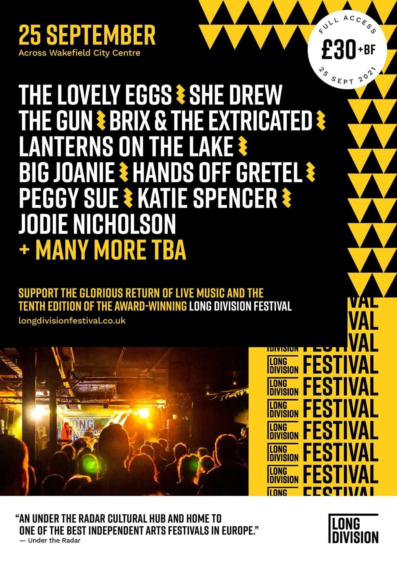 NEWS: Long Division Festival announces first nine female artists for 2021 28 NEWS: Long Division Festival announces first nine female artists for 2021