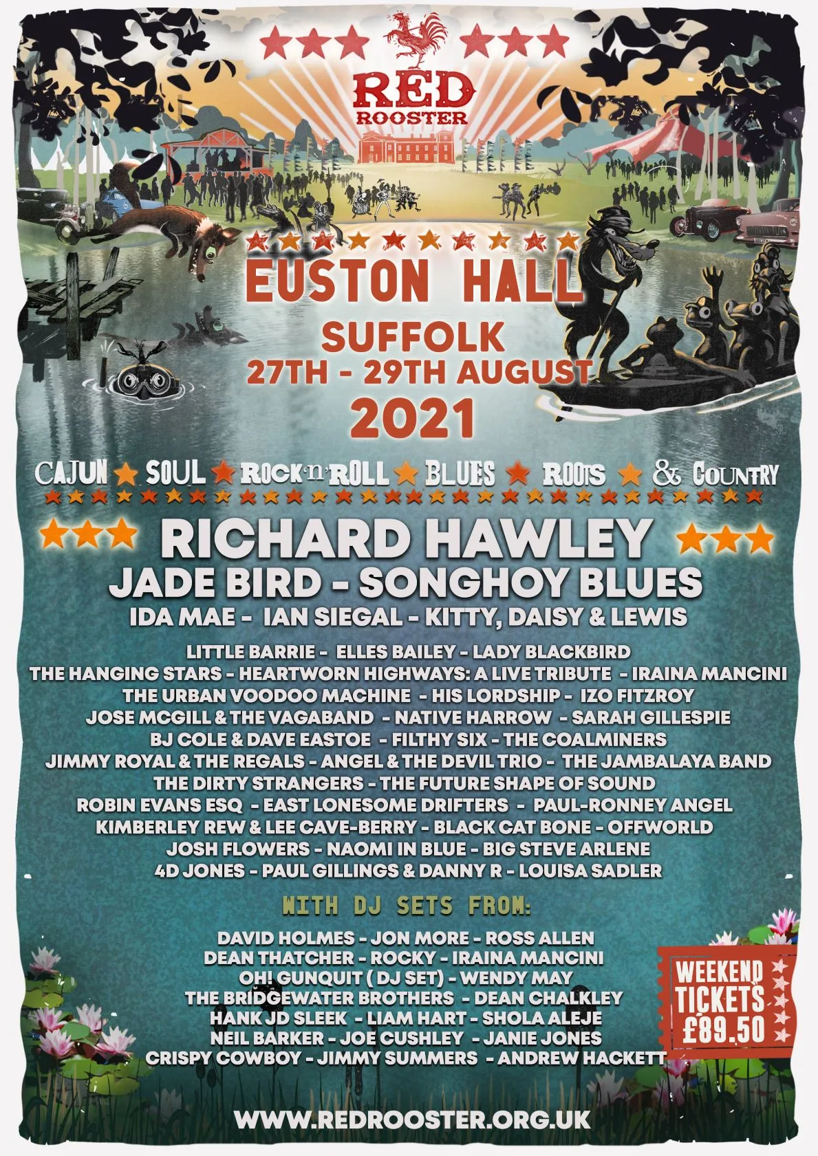 NEWS: Red Rooster Festival announces its full line-up for 2021