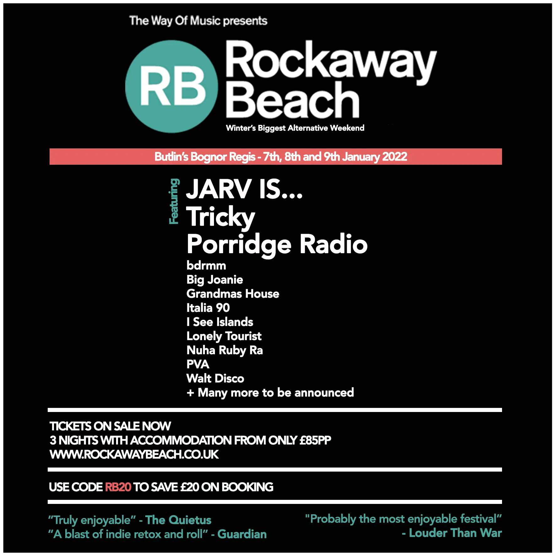 NEWS: Rockaway Beach 2022 headliners announced 1