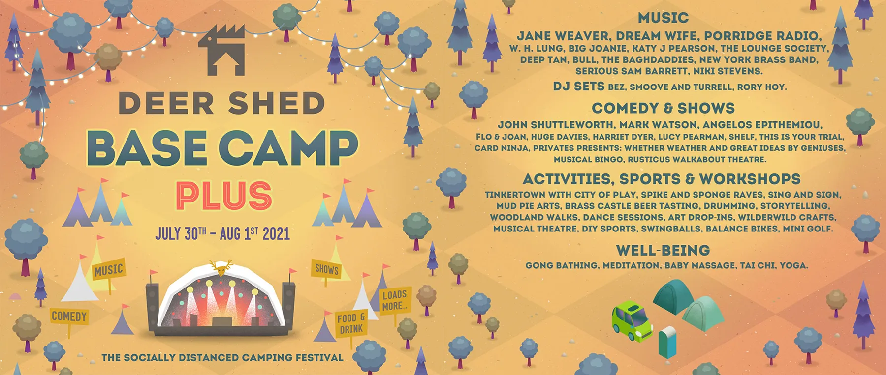 NEWS: details announced for Deer Shed: Base Camp Plus 1