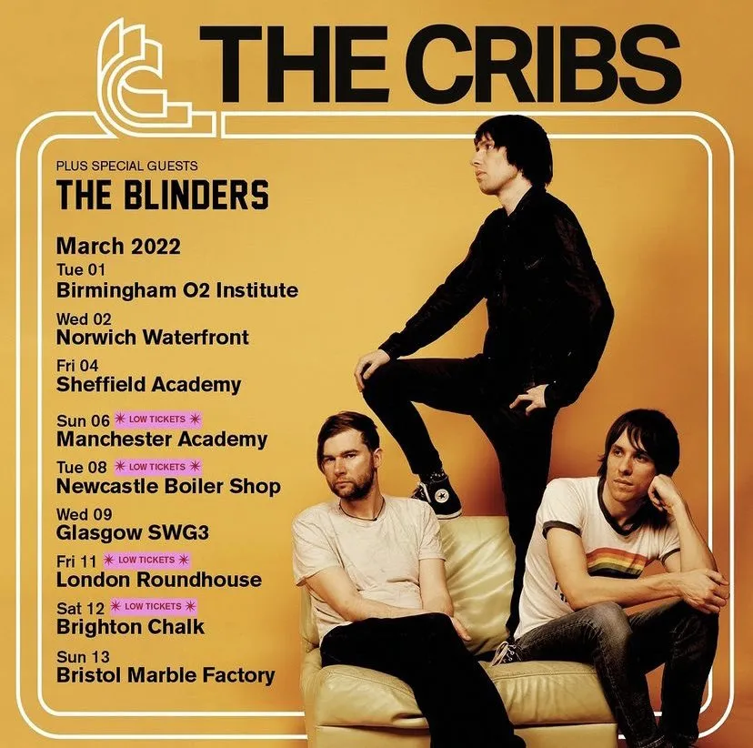 LIVE: The Cribs / The Blinders - Sheffield O2 Academy, 04/02/2022 26 LIVE: The Cribs / The Blinders - Sheffield O2 Academy, 04/02/2022