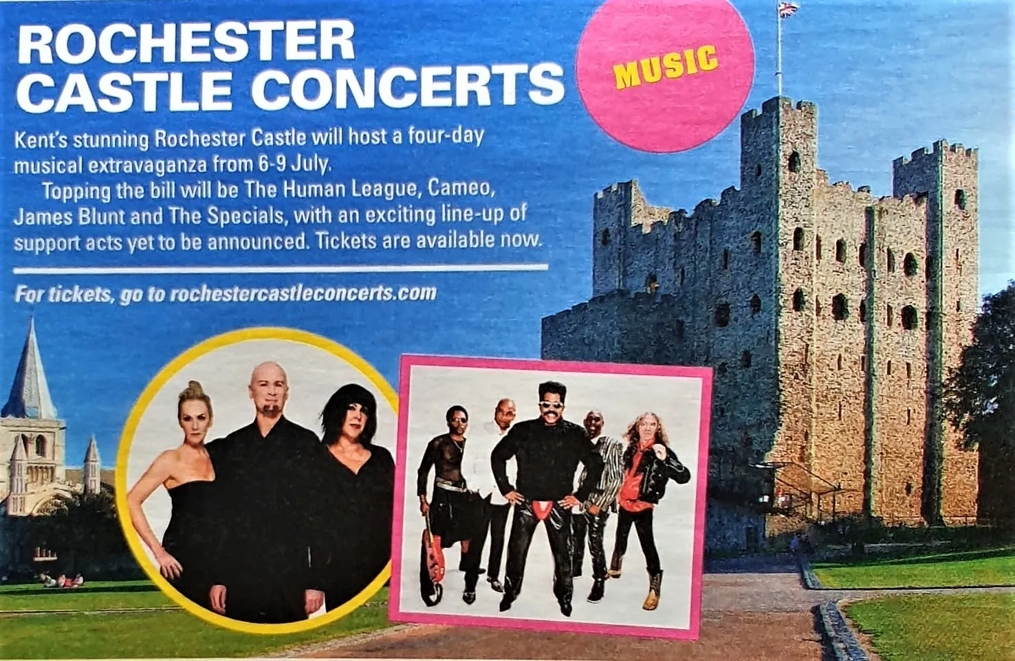 PREVIEW: Rochester Castle Concerts 38 PREVIEW: Rochester Castle Concerts