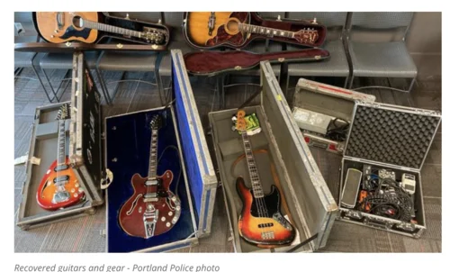 NEWS: US police recover The Brian Jonestown Massacre’s stolen guitars worth $50k 26 NEWS: US police recover The Brian Jonestown Massacre’s stolen guitars worth $50k 2