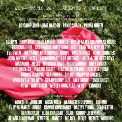 NEWS: Sea Power, Billy Nomates, Los Bitchos, Grove, Panic Shack, Adwaith amongst first names for Sŵn Festival 2022