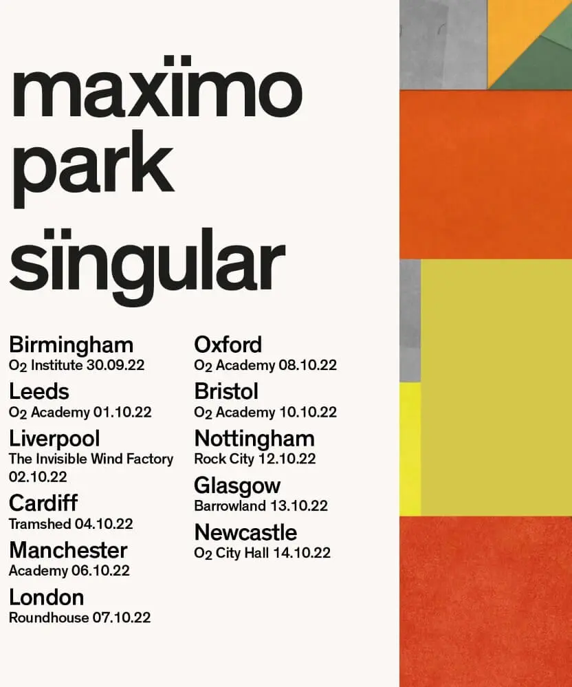 LIVE: Maximo Park / Pip Blom - O2 Institute, Birmingham, 30/09/2022 23 4e6t