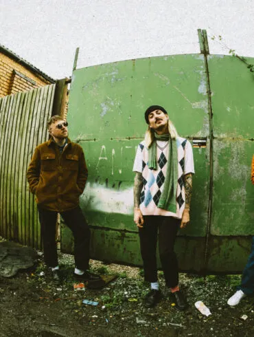 The three members of the band Snake Eyes