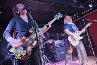 LIVE: Death Pill / Nervous Twitch / N/A Politically - Bradford, 1 in 12, 09/06/2023 25 Ukranian hardcore punk band Death Pill onstage