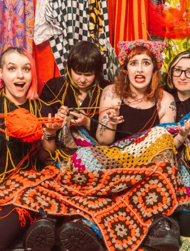 The four members of the band Problem Patterns