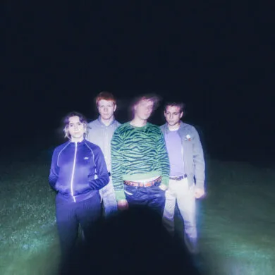 The four members of the band Real Farmer