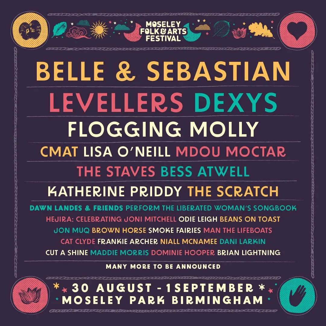 NEWS: Moseley Folk Festival reveals line-up for 2024 22 Moseley Folk 2024