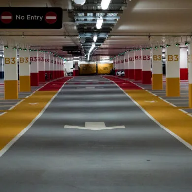 Location of Hidden Door festival in Edinburgh Basement 3 at St James Quarter