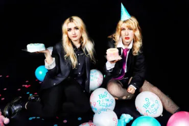 NEWS: Lambrini Girls release new single & announce Glastonbury slot 37 The two members of the band Lambrini Girls
