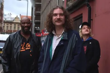 The three members of the band The Pleasure Dome