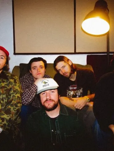 The five members of the band Eades