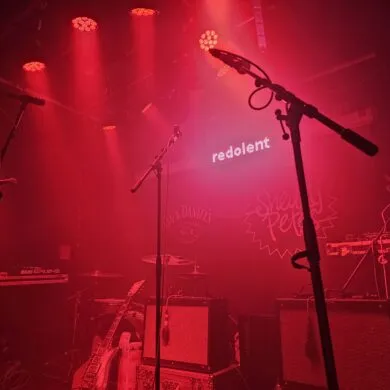 Edinburgh based band rEDOLENT onstage in Edinburgh's Sneaky Petes.