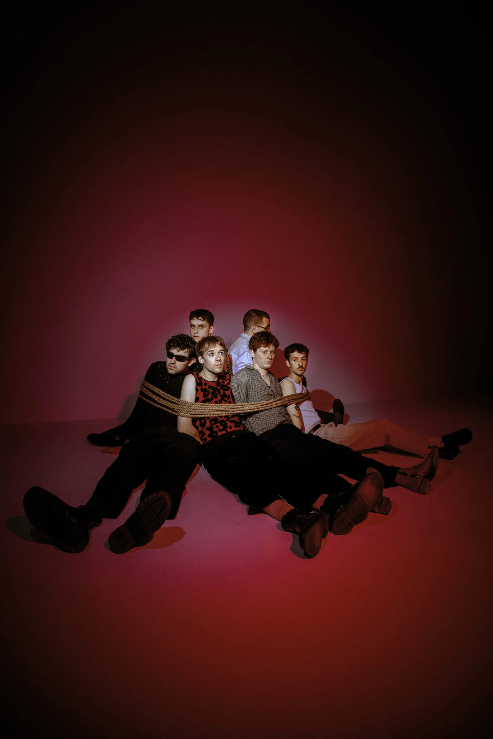 NEWS: Flat Party release new single ‘Shotgun’and confirm tour dates 22 The six band members of Flat Party