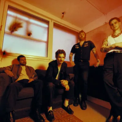 The four members of the band Crows