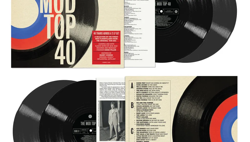 Eddie Piller presents….The Mod Top 100 (Demon Music Group) 30 Mod40 3dPackshot 1024x1024