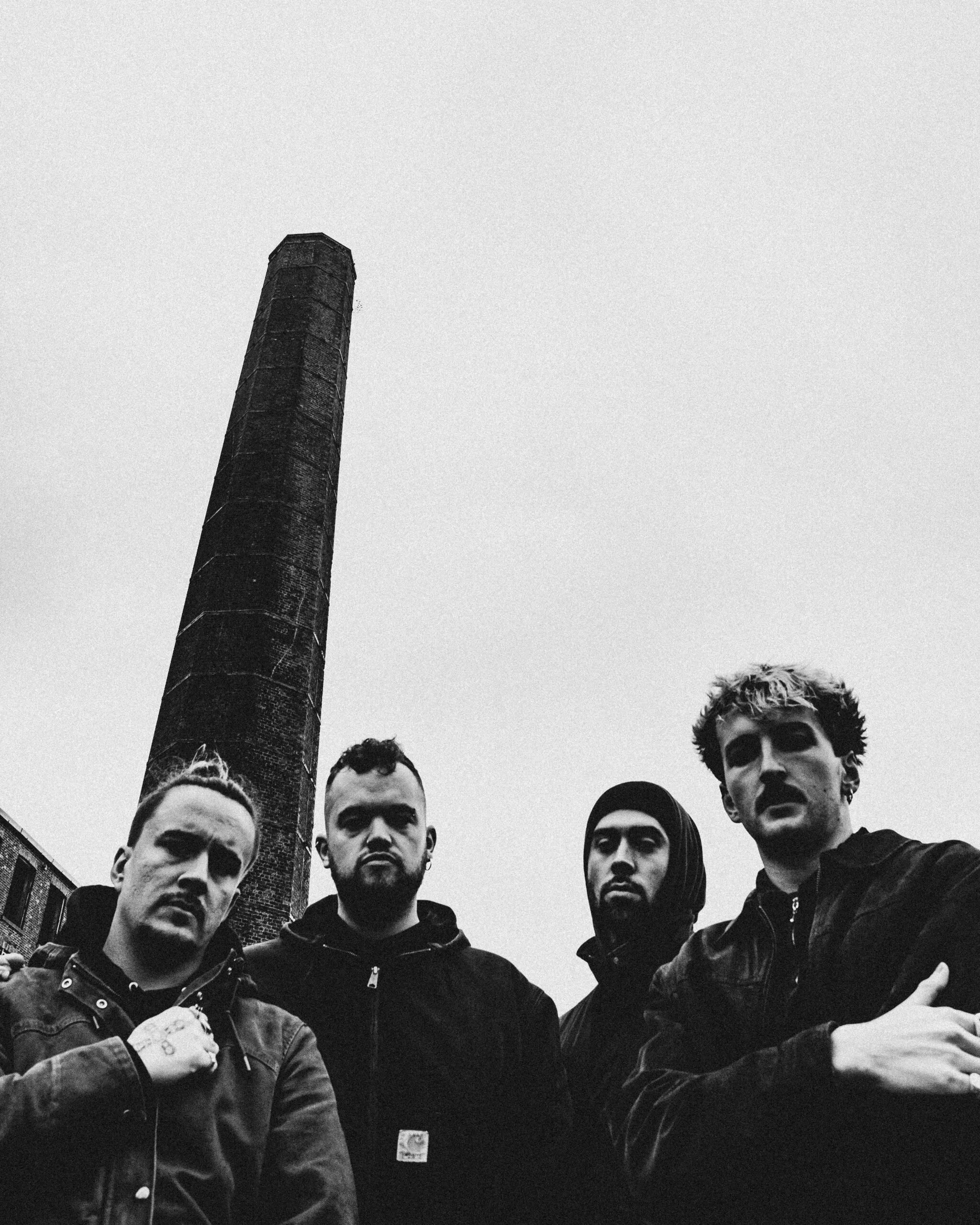 NEWS: Maruja release new single 'Break The Tension' and tour across UK and Europe 22 Black and white photo of four members of Maruja