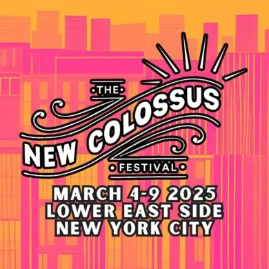 Poster for New York's New Colossus festival