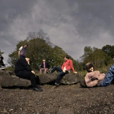 The six members of the Scottish band San Jose