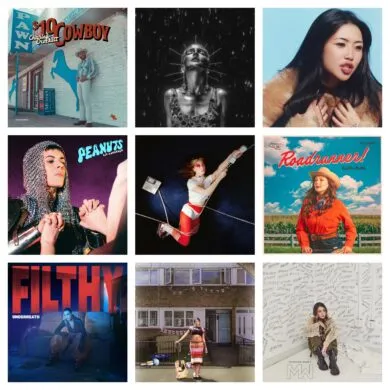 Montage of the albums covers