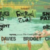 A list of names in a poster style for Latitude Festival